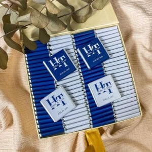 Sert Kutulu İsteme Nişan Çikolata Kutusu