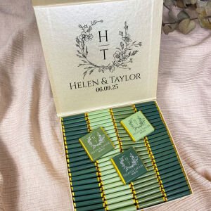 Sert Kutulu İsteme Nişan Çikolatası