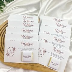 Çikolatalı Düğün Davetiyesi