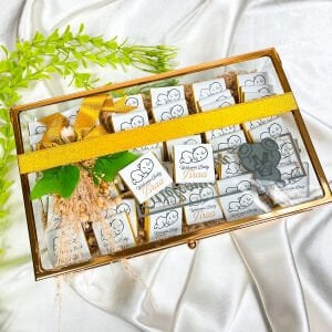 Bebek Doğum Günü Kutusu Cam Kutulu