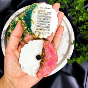 Ayet-El Kürsi Yazılı Epoksi Magnet