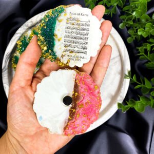 Ayet-El Kürsi Yazılı Epoksi Magnet