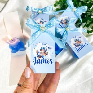 Teddy Bear Temalı Mum