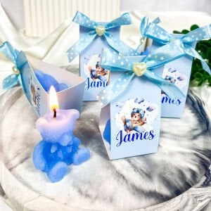 Teddy Bear Temalı Mum