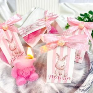 Teddy Bear Temalı Mum