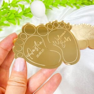 Aynalı Bebek Magneti