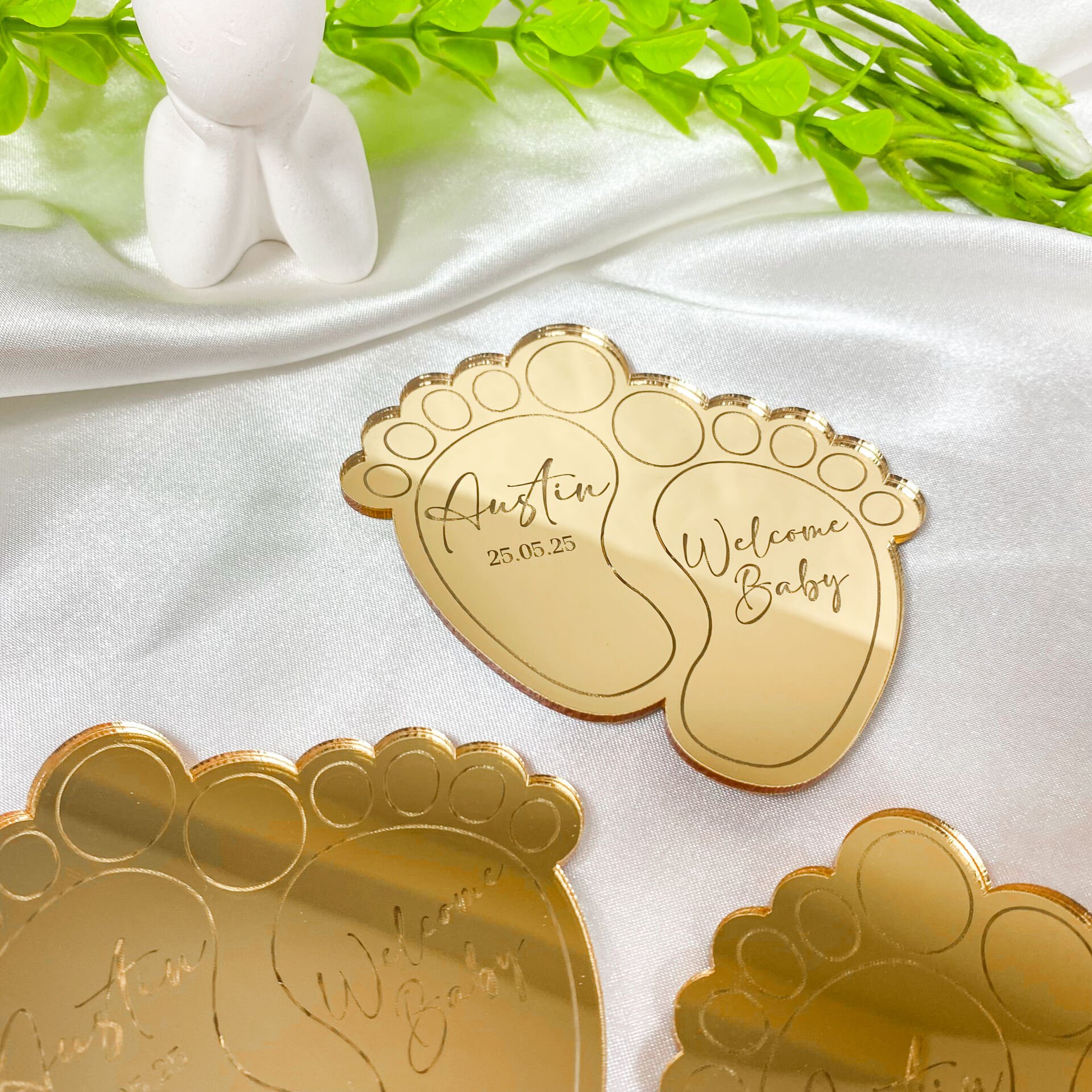 Aynalı Bebek Magneti