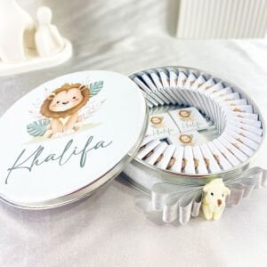 Metal Kutulu Yeni Doğan - Bebek Çikolatası