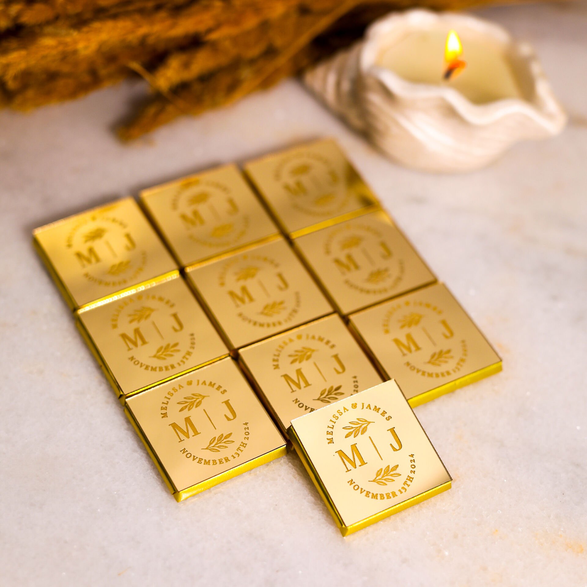 Altın Aynalı İsteme Çikolatası