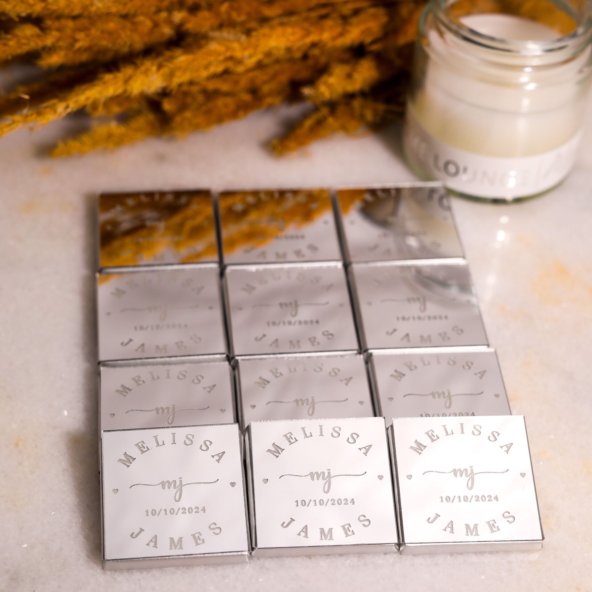 Gümüş Aynalı İsteme Çikolatası