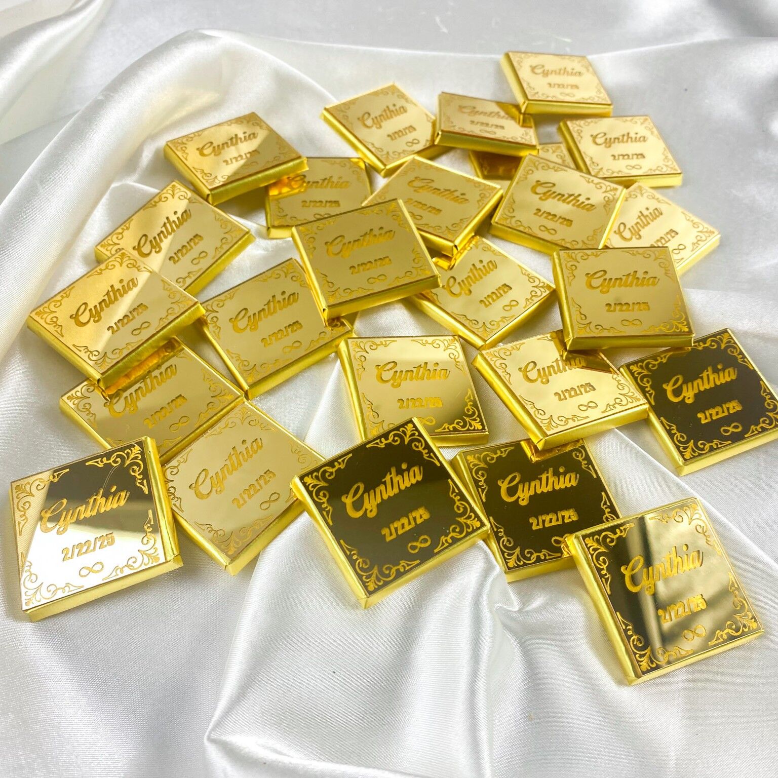 Altın Aynalı İsteme Çikolatası