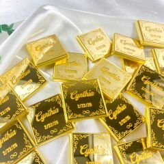 Altın Aynalı İsteme Çikolatası