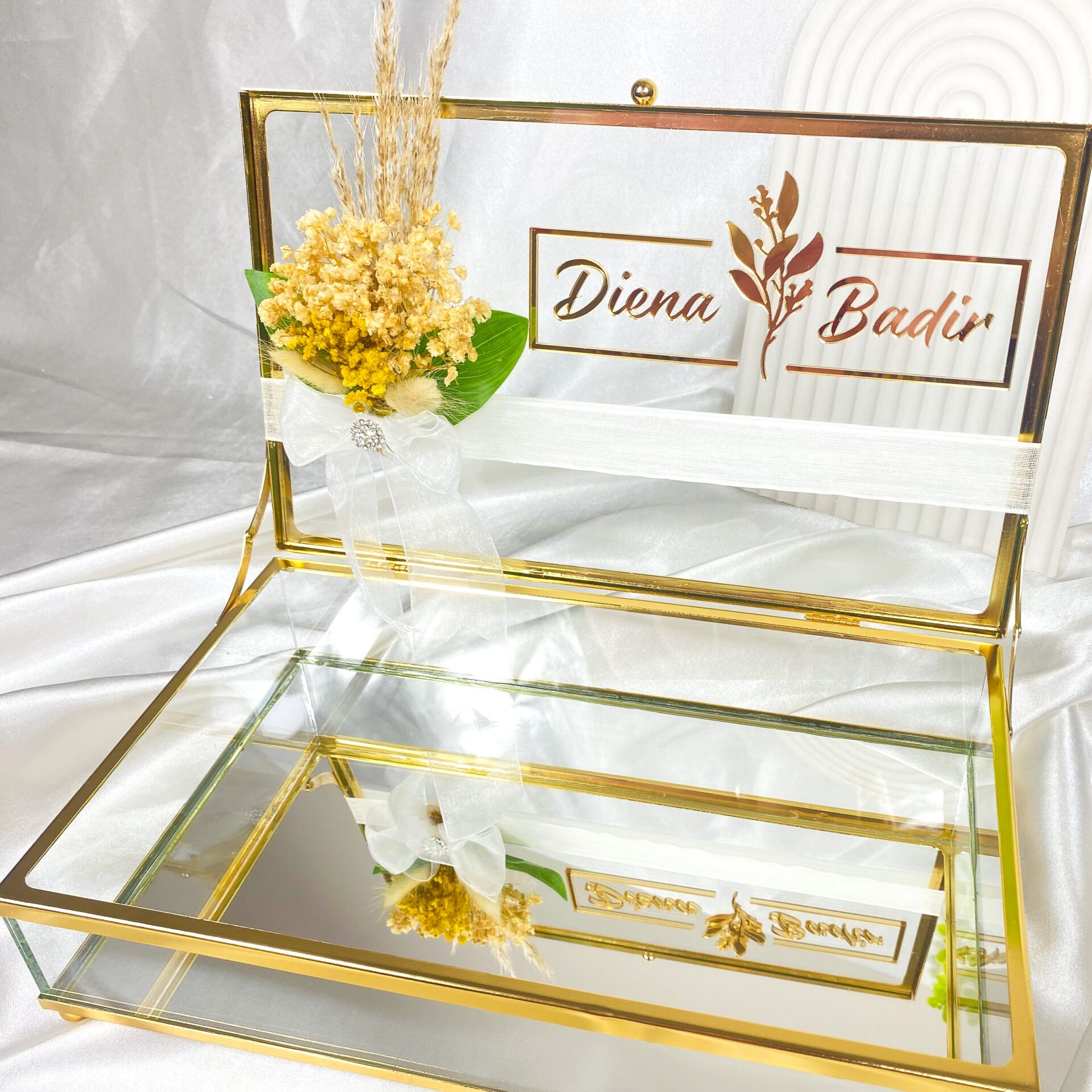 Kişiselleştirilebilir Boş Cam Kutu