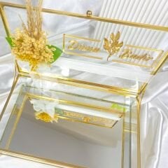 Kişiselleştirilebilir Boş Cam Kutu