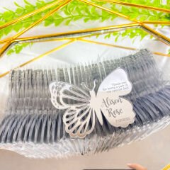 Gümüş Pleksi Kelebek Magnet