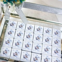 Bebek Doğum Günü Cam Çikolata Kutusu