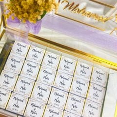 Kağıt Sargılı Cam Kutulu İsteme Çikolatası