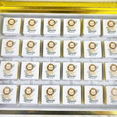 Altın Renk Parlak Kutulu Doğum Günü Çikolatası